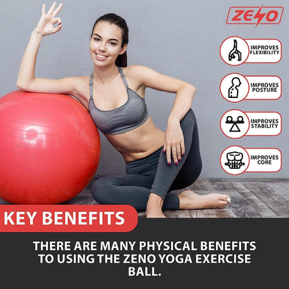 EXERCISE GYM BALL SWISS PILATES YOGA CORE TRAINING PREGNANCY BIRTHING ANTI-BURST