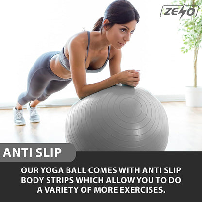 EXERCISE GYM BALL SWISS PILATES YOGA CORE TRAINING PREGNANCY BIRTHING ANTI-BURST